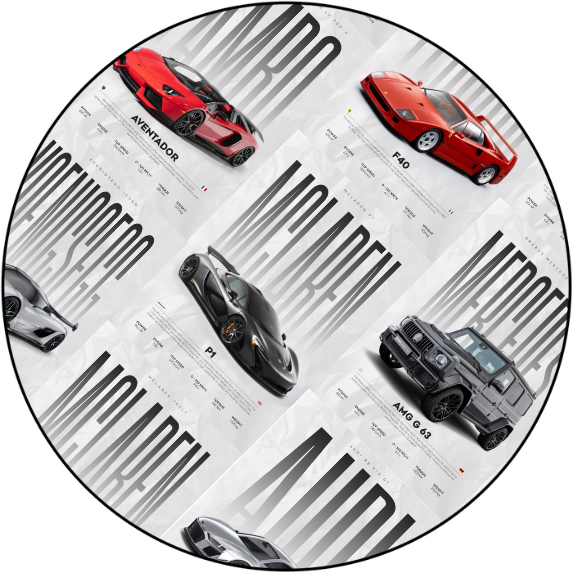 Real Car Wall Art