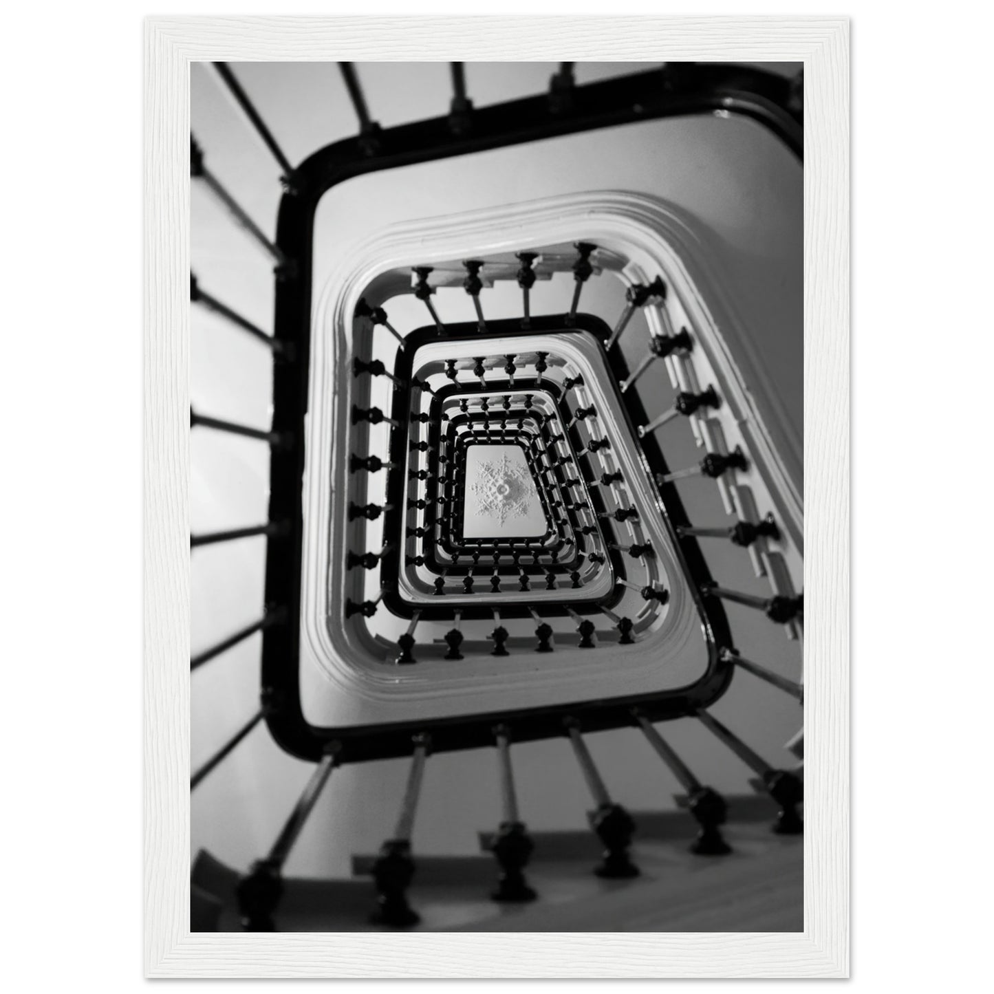 Stairs - Retro Art - Poster