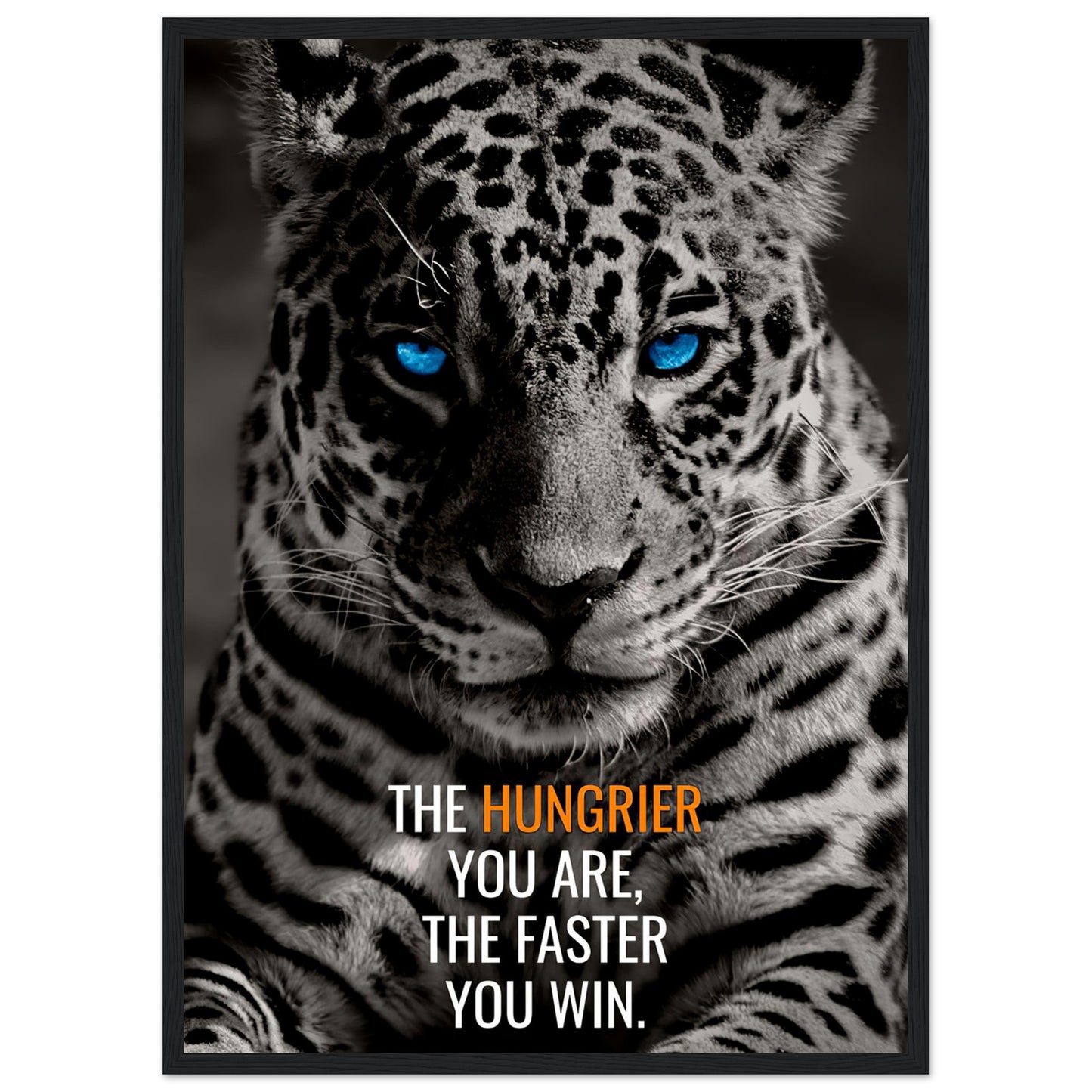 Leopard - Quote - Poster