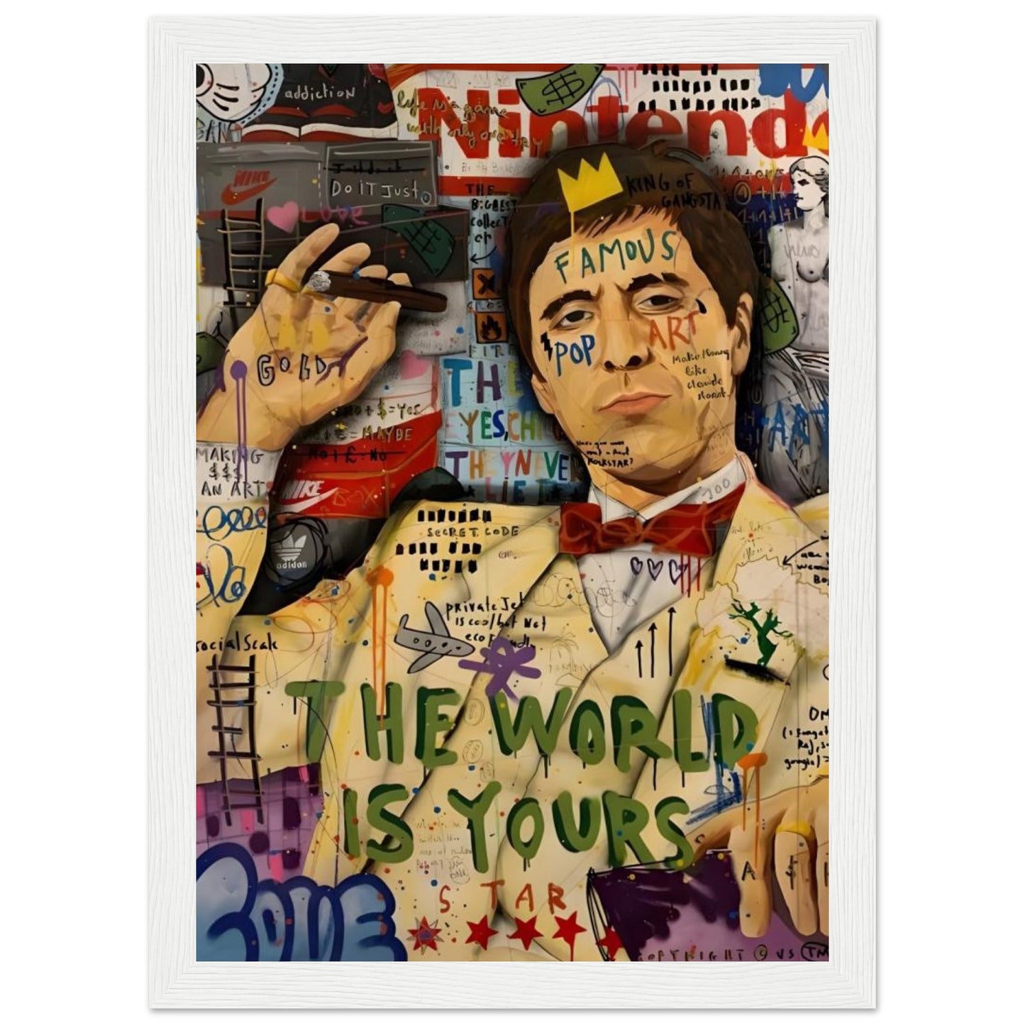 The World Is Yours - Graffiti Art - Poster