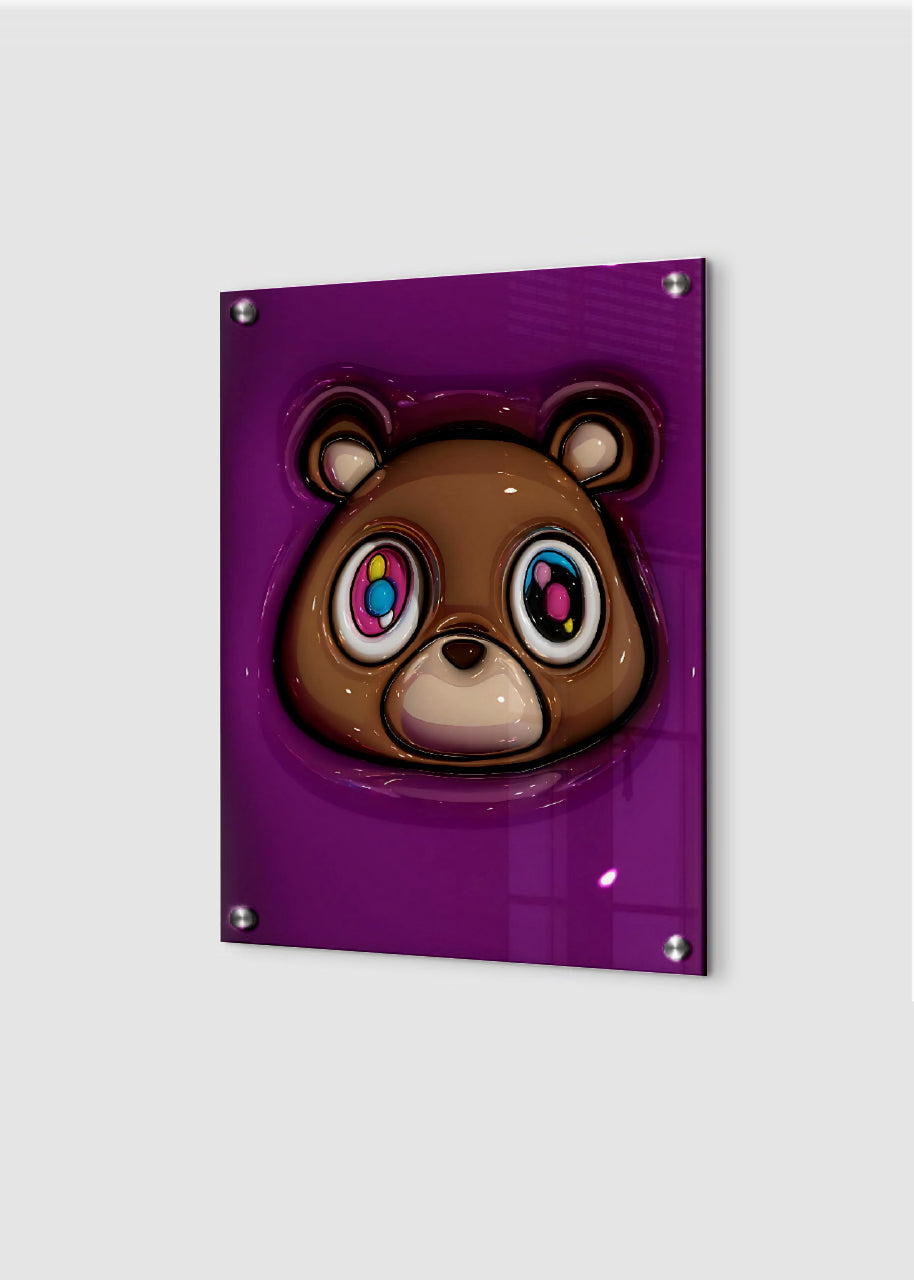 Kanye West Bear - 3D - Art