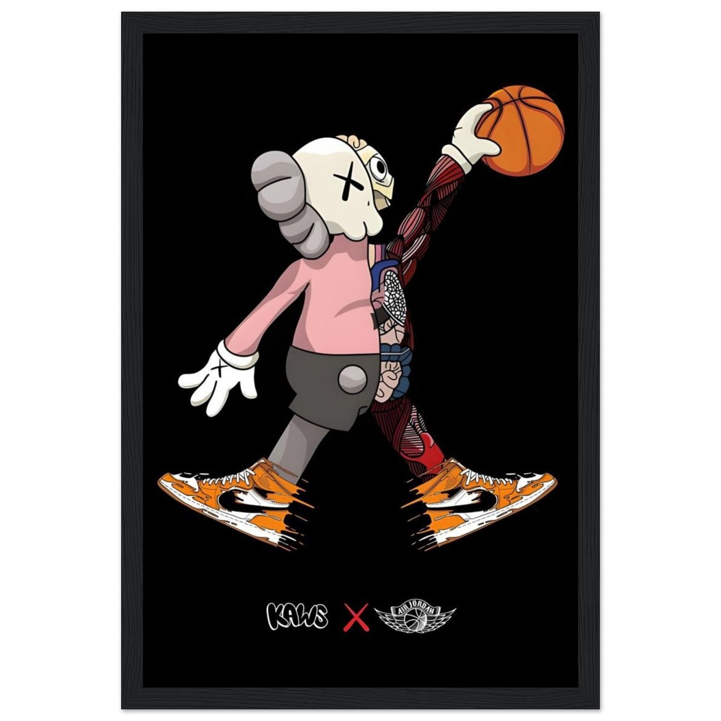 Air Jordan – Kaws – Poster