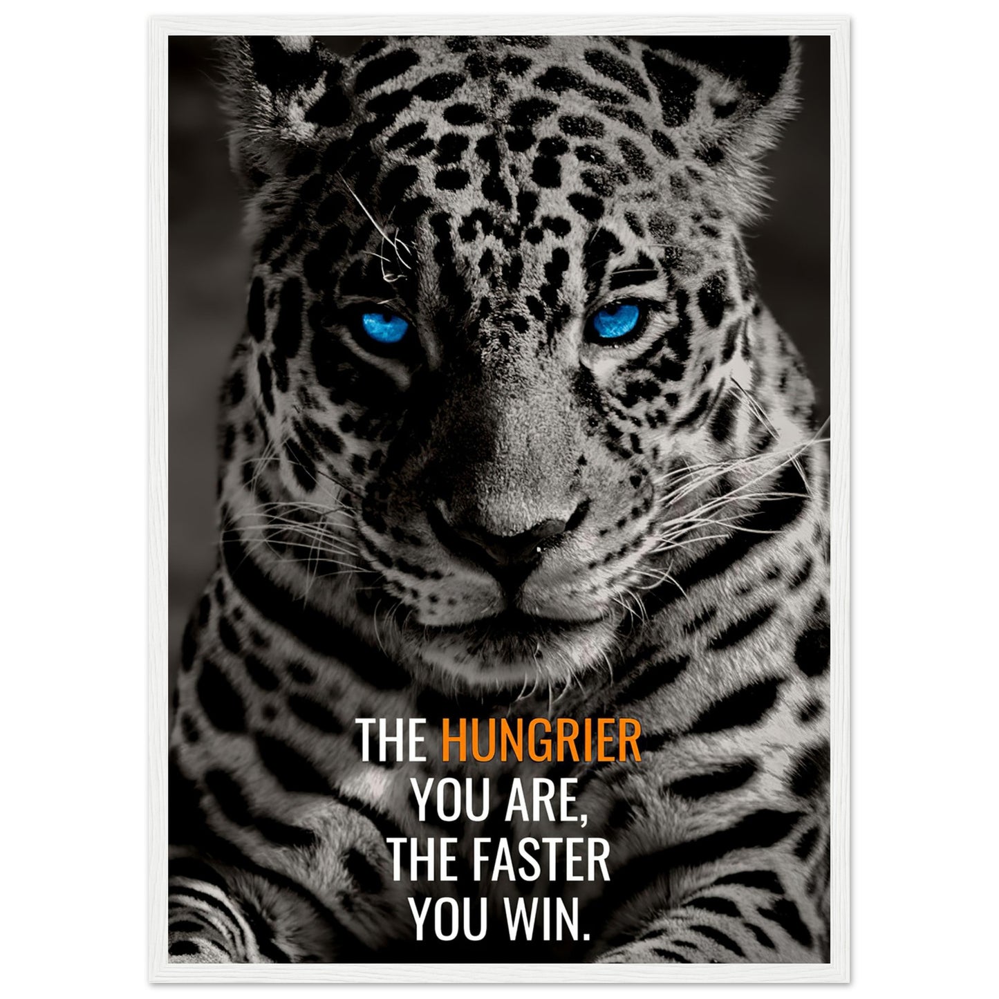 Leopard - Quote - Poster