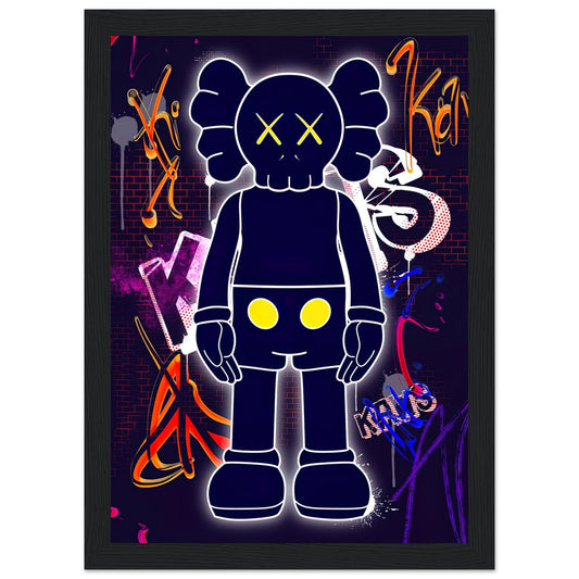 Graffiti - Kaws - Poster