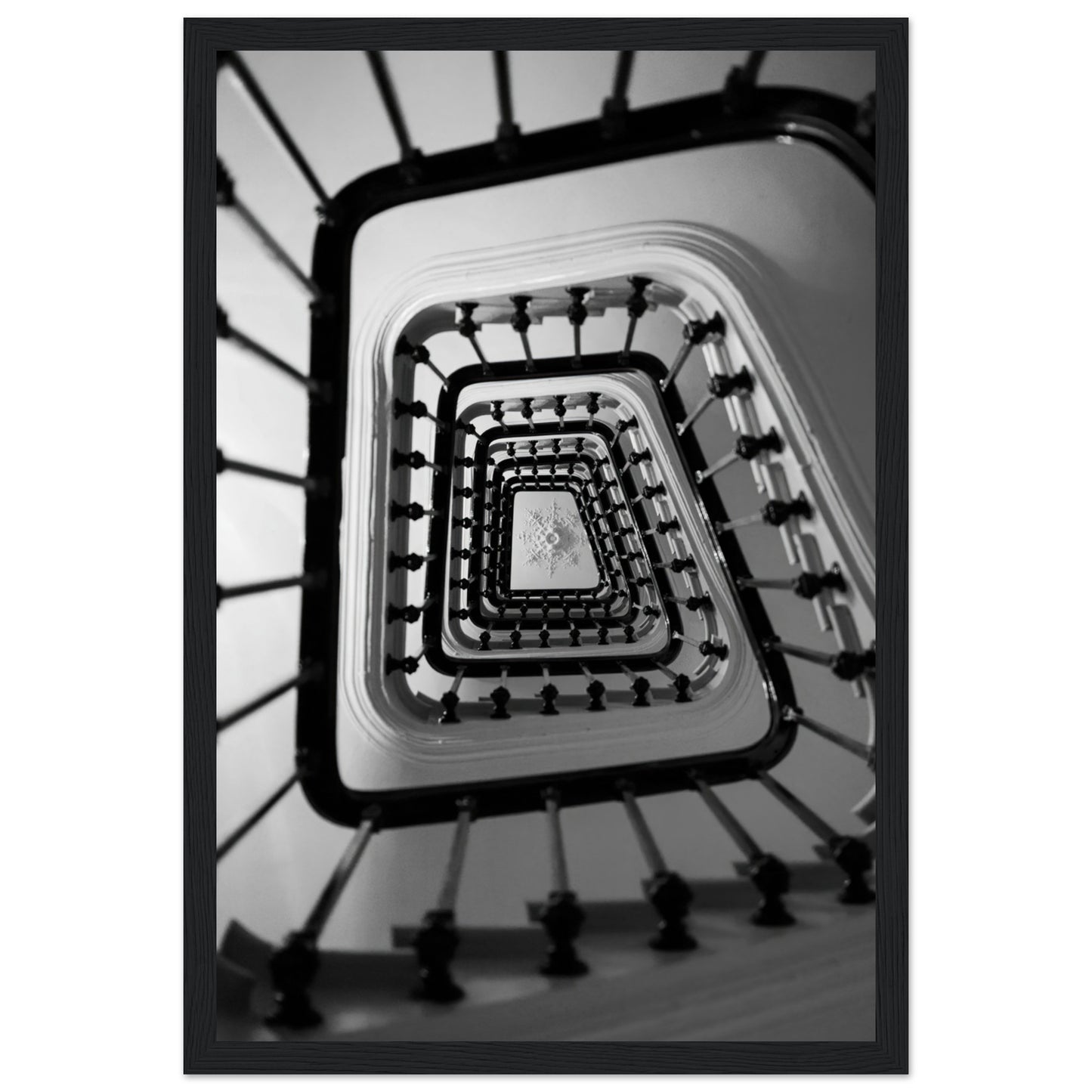 Stairs - Retro Art - Poster