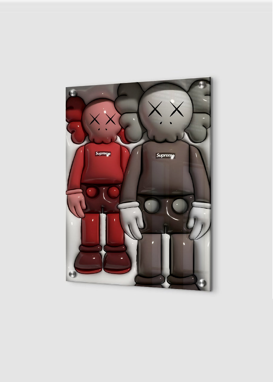 2 Kaws – 3D – Kunst