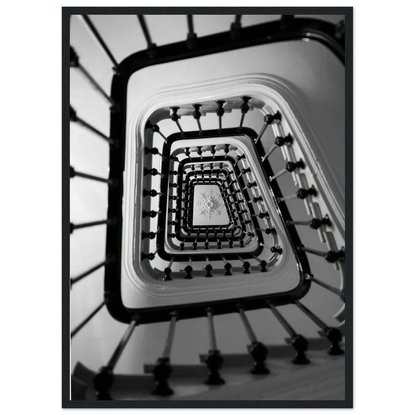 Stairs - Retro Art - Poster