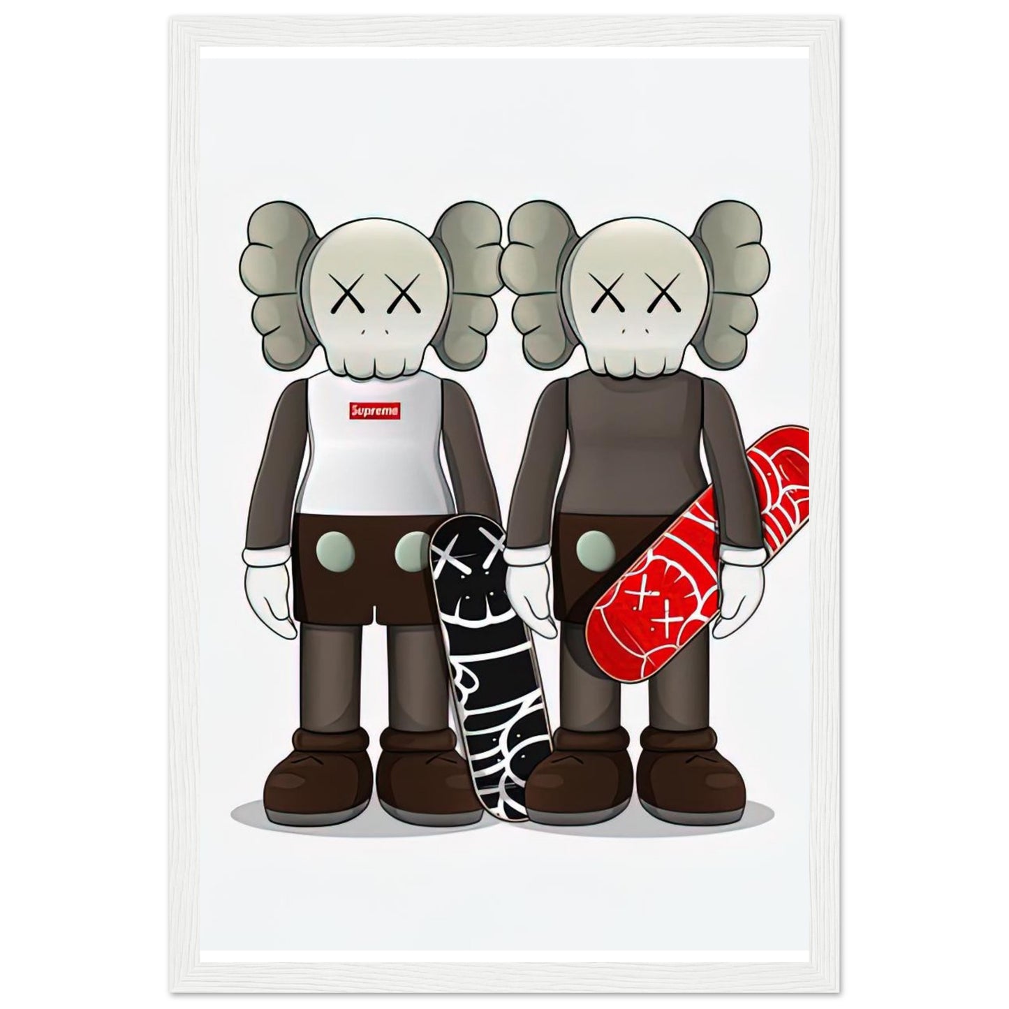 Skater - Kaws - Poster