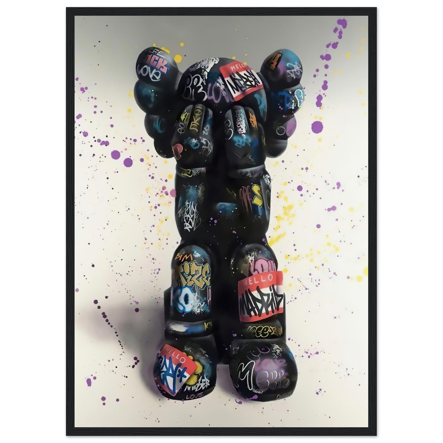 Graffiti - Kaws - Poster