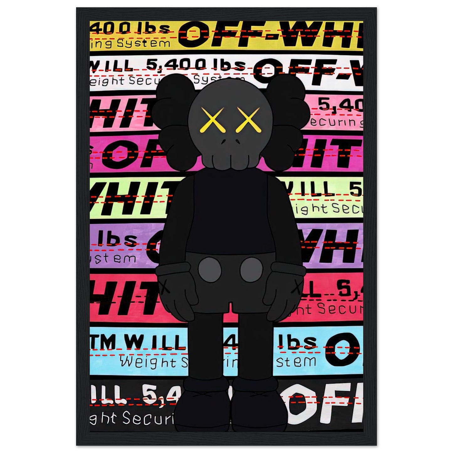 Off - White - Kaws - Poster