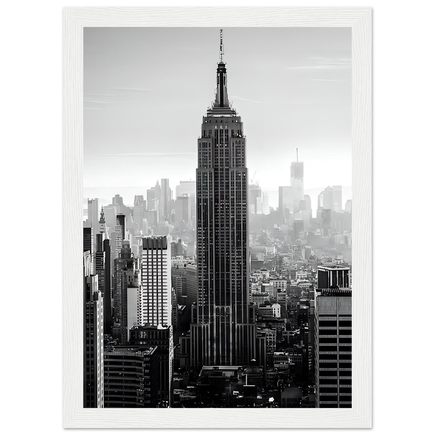 Empire State Building - Retro-Kunst - Poster 