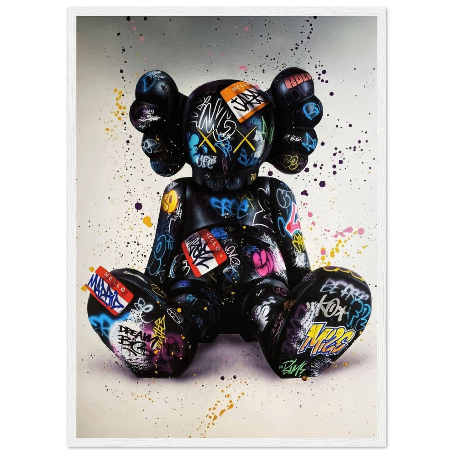 Graffiti - Kaws - Poster