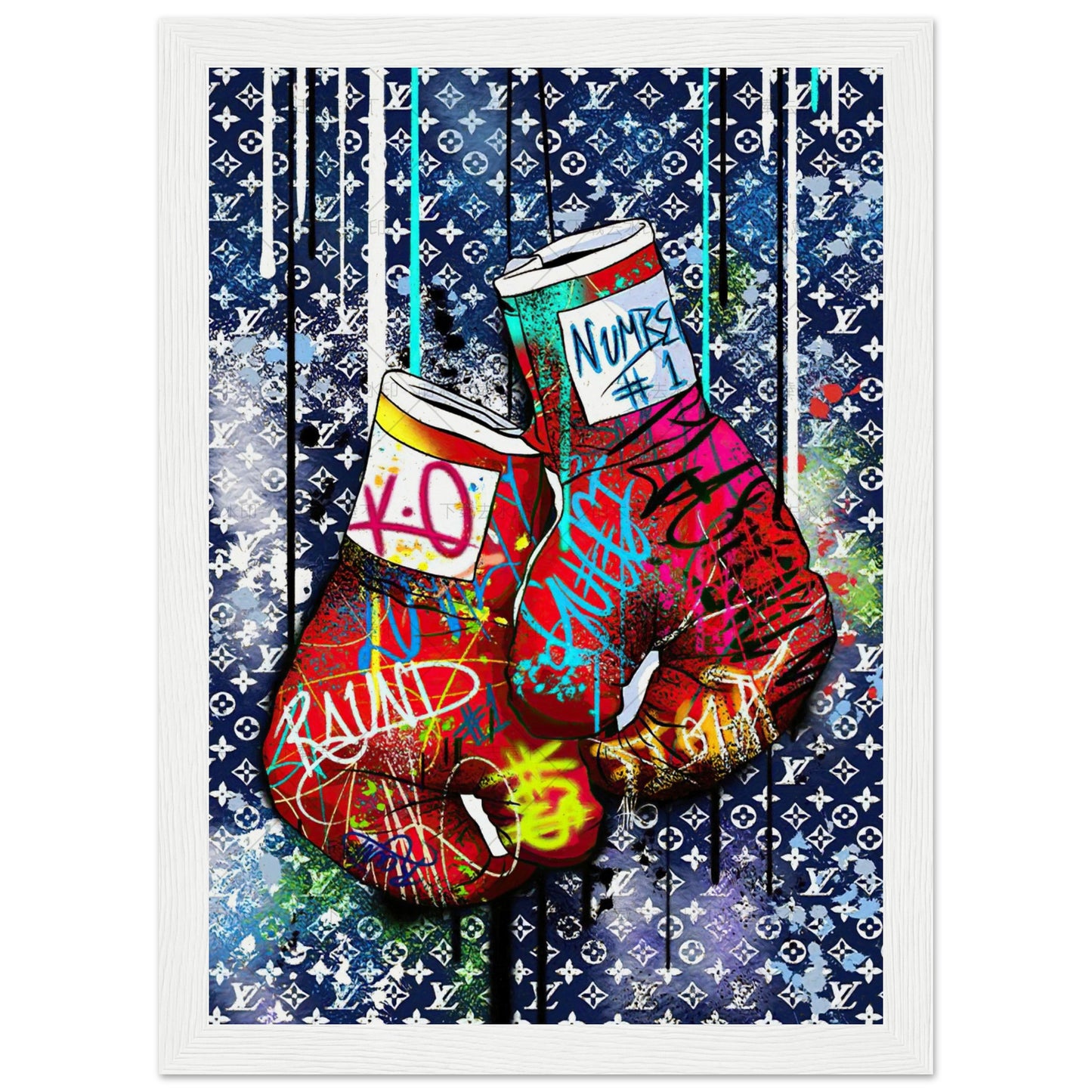 Boxing gloves - Fashion Luxury - Poster