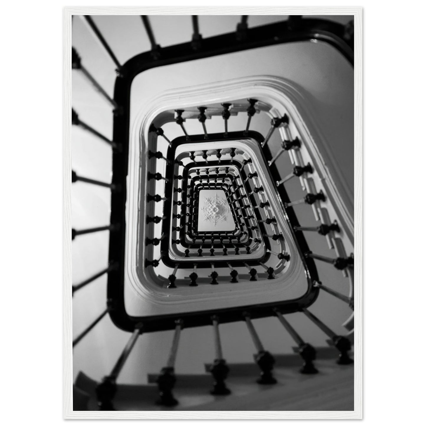 Stairs - Retro Art - Poster