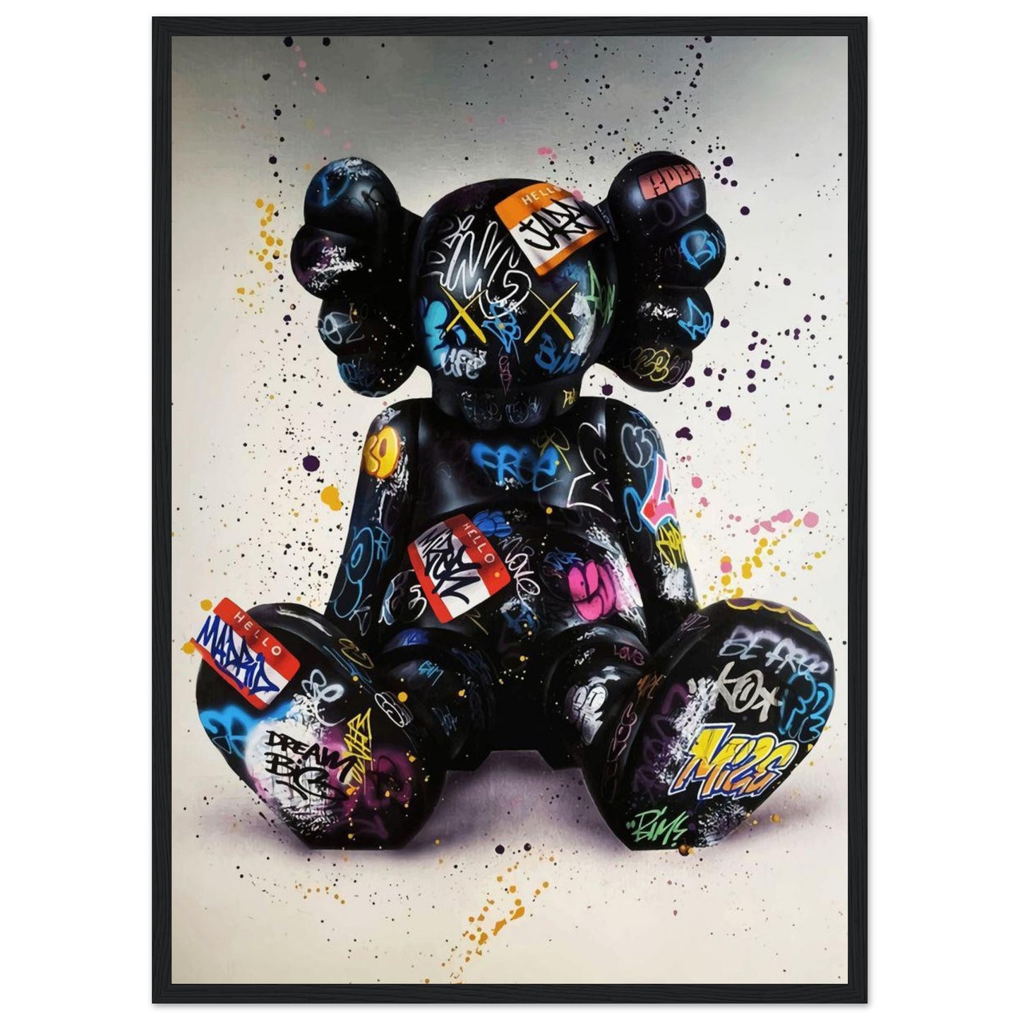 Graffiti - Kaws - Poster