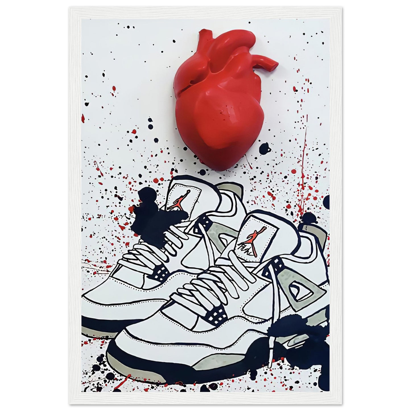 Liebe Jordans - Graffiti-Kunst - Poster 