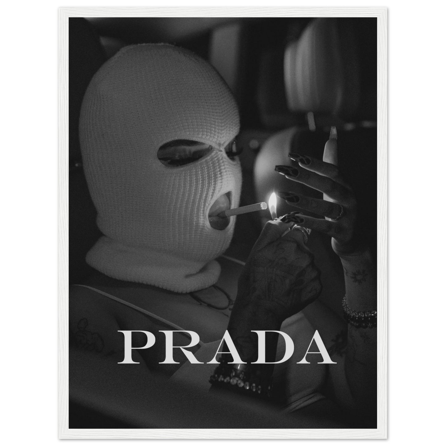 Prada - Masked Lady - Poster