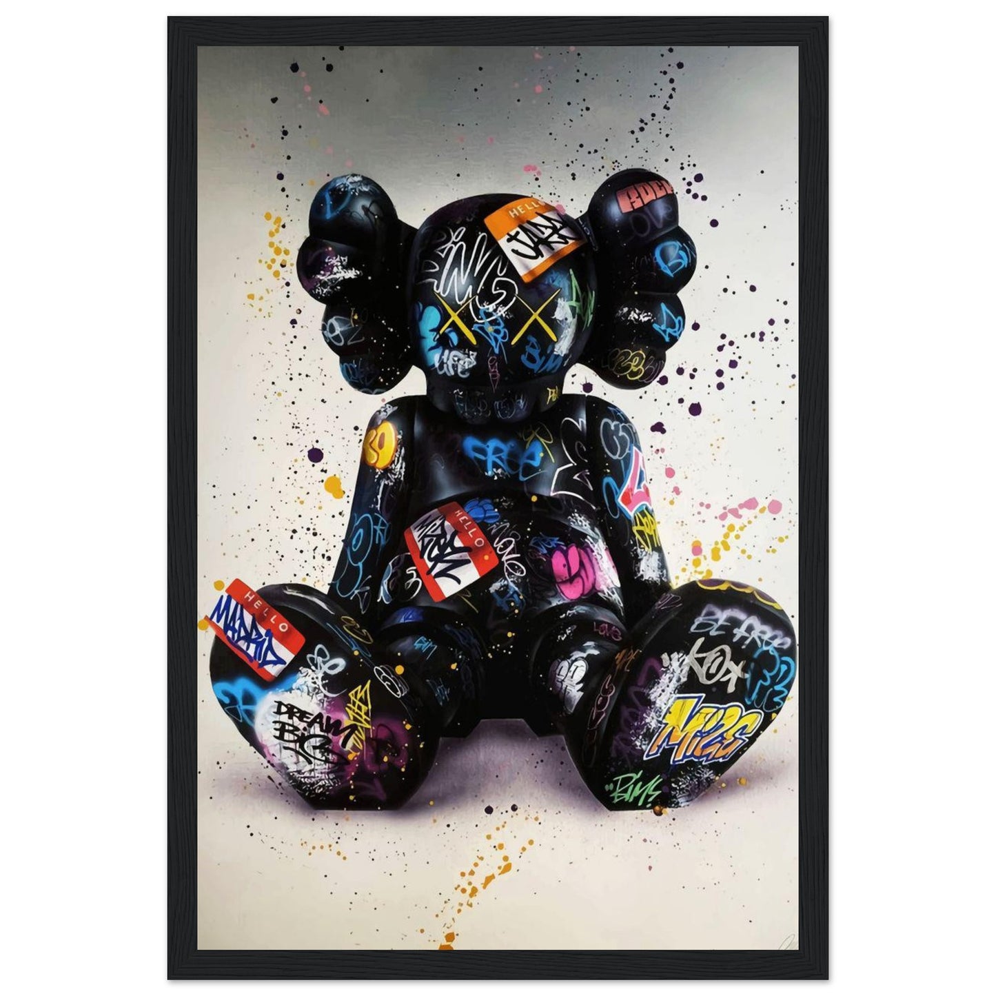 Graffiti - Kaws - Poster