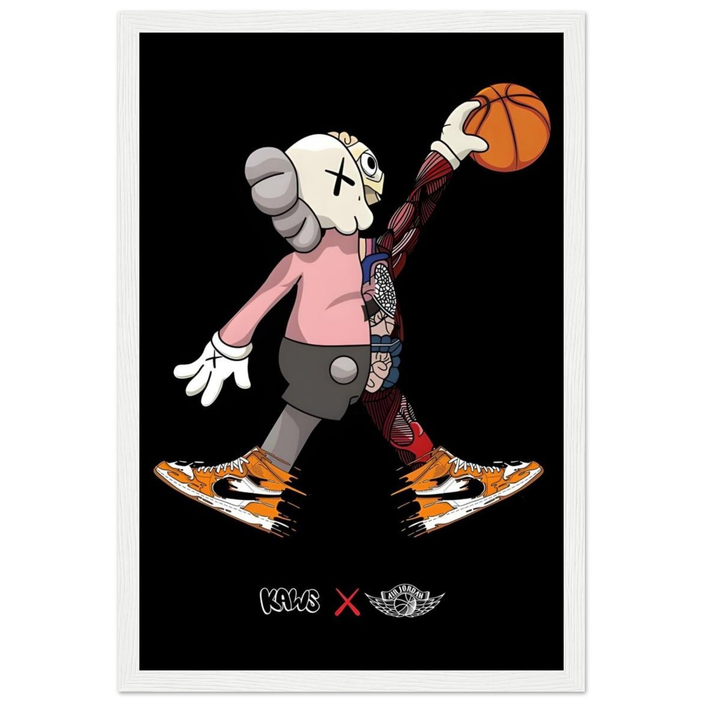 Air Jordan – Kaws – Poster