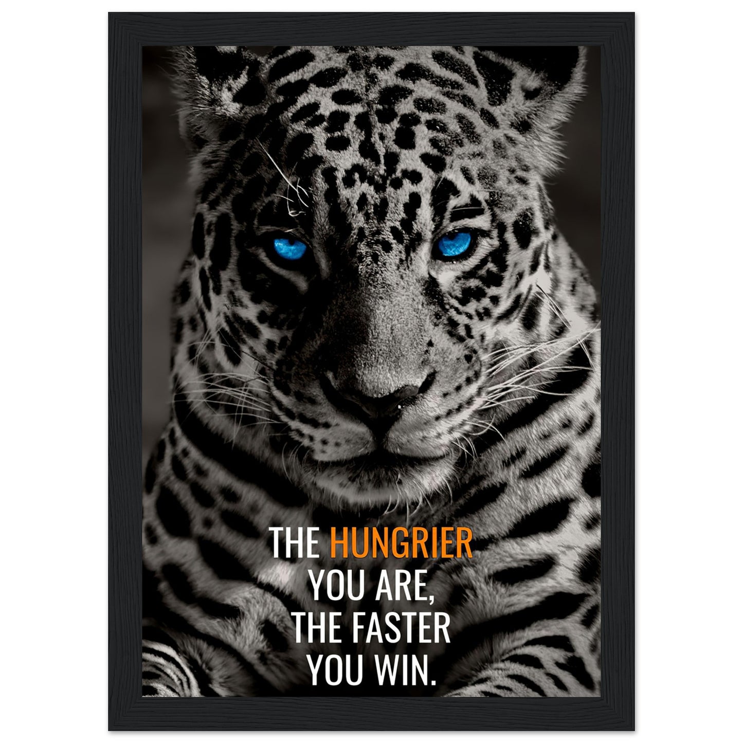 Leopard - Quote - Poster