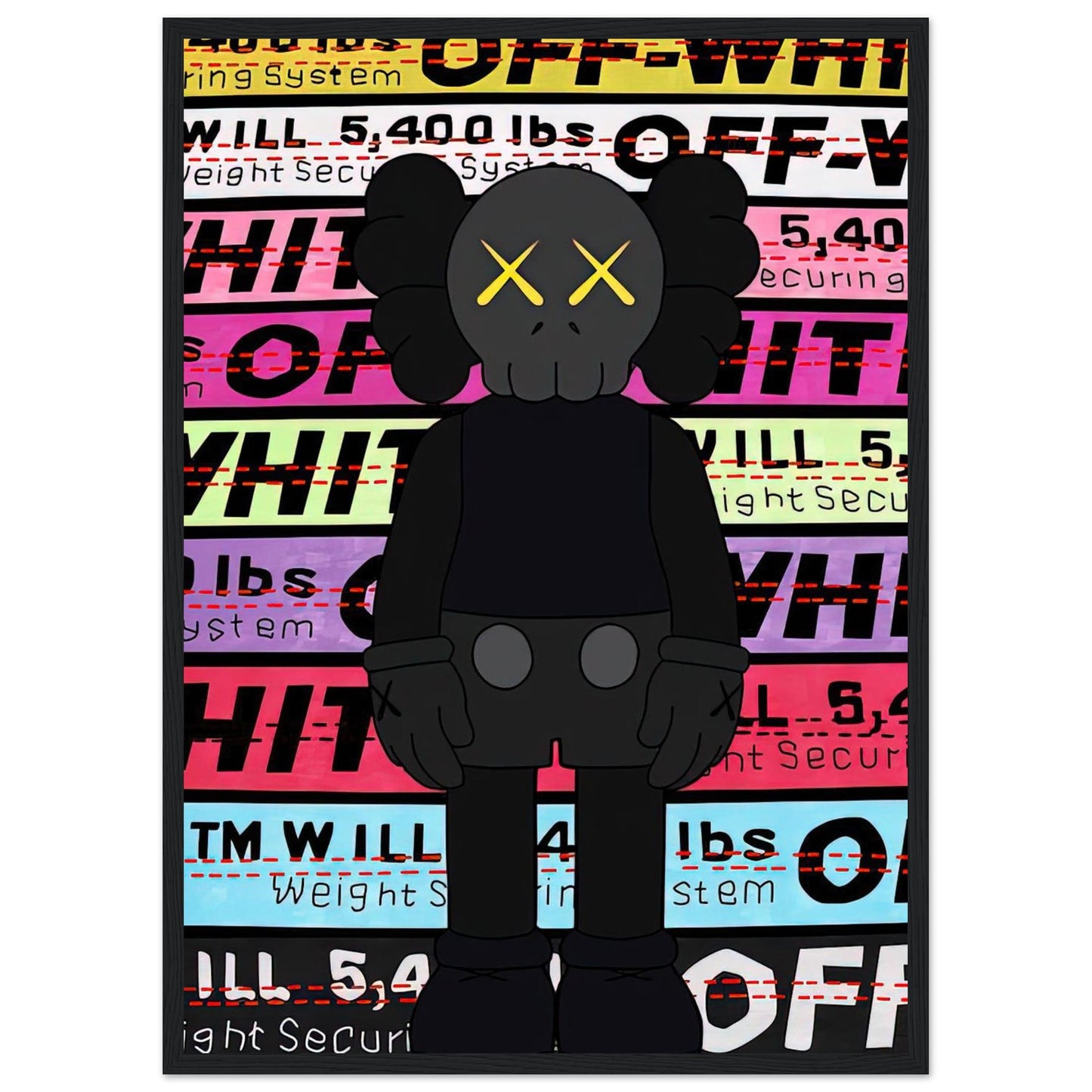 Off - White - Kaws - Poster