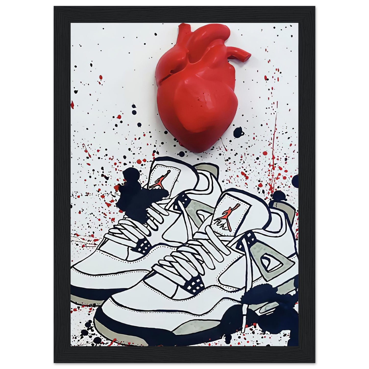 Love Jordans - Graffiti Art - Poster