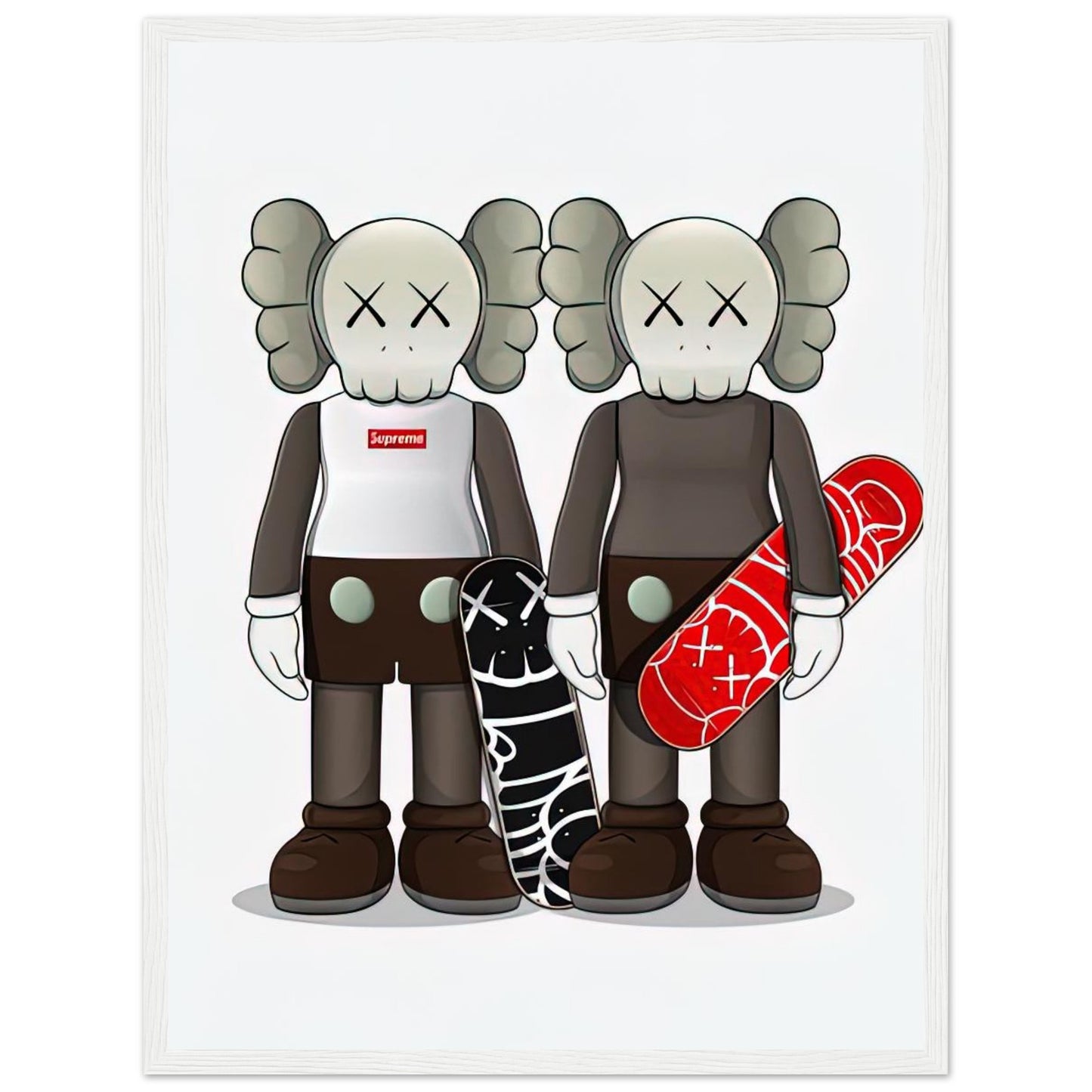 Skater - Kaws - Poster