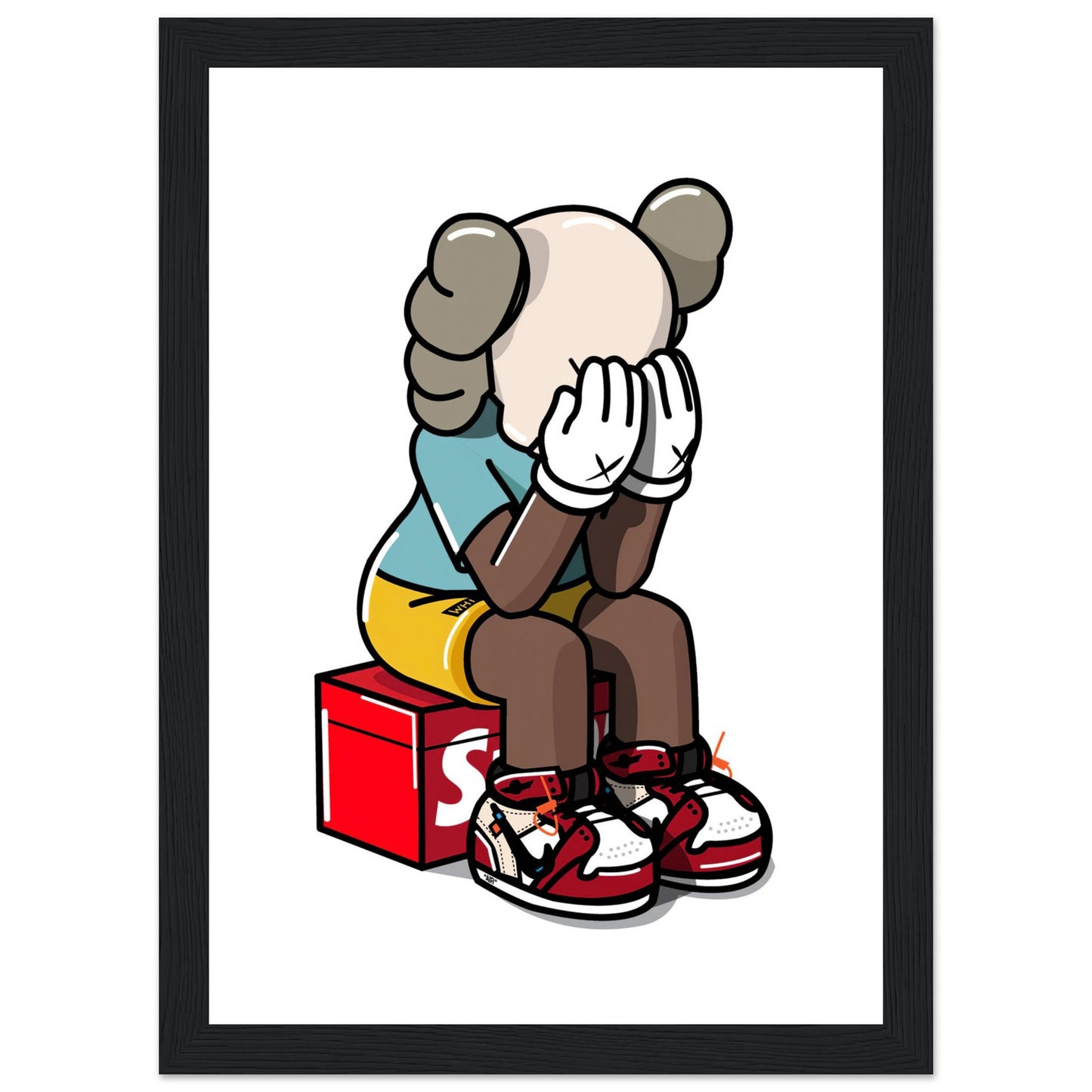 Supreme - Kaws - Poster