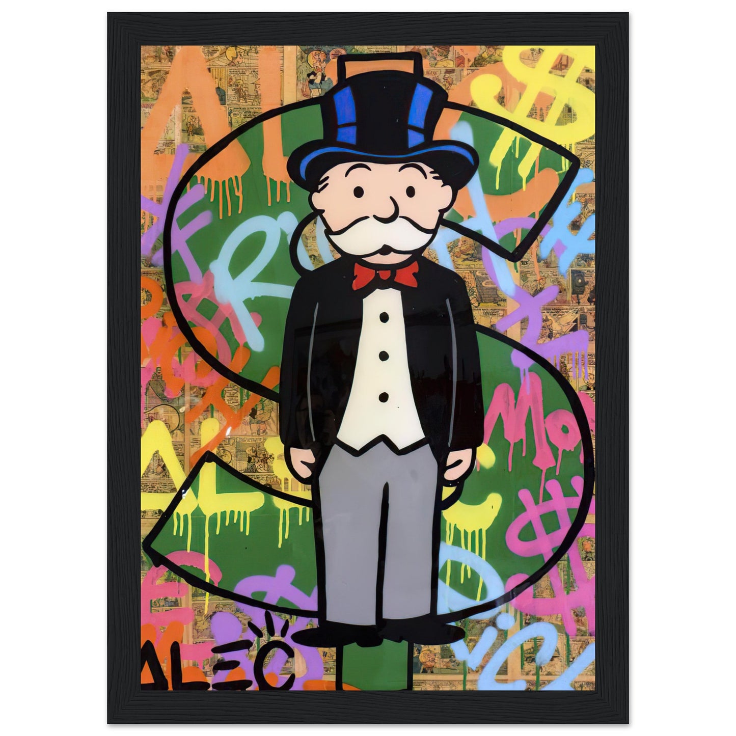 Mr.Monopoly - Graffiti Art - Poster