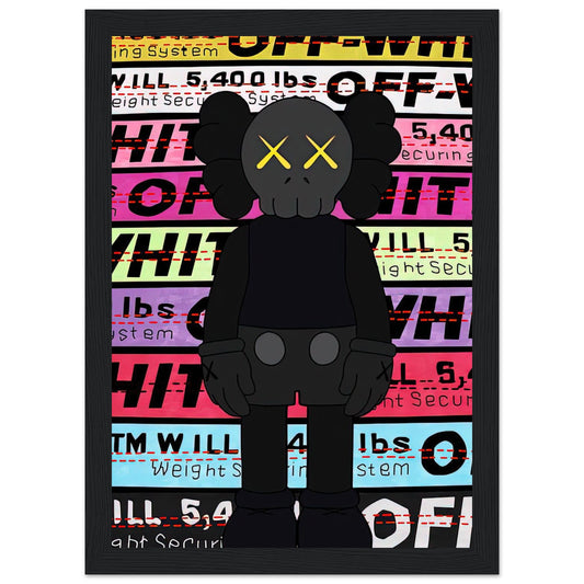 Off - White - Kaws - Poster