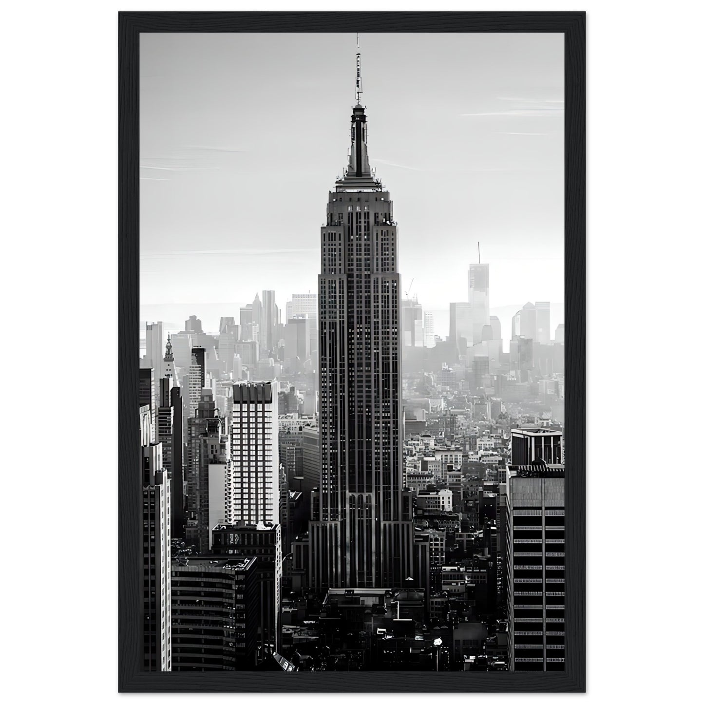 Empire State Building - Retro-Kunst - Poster 