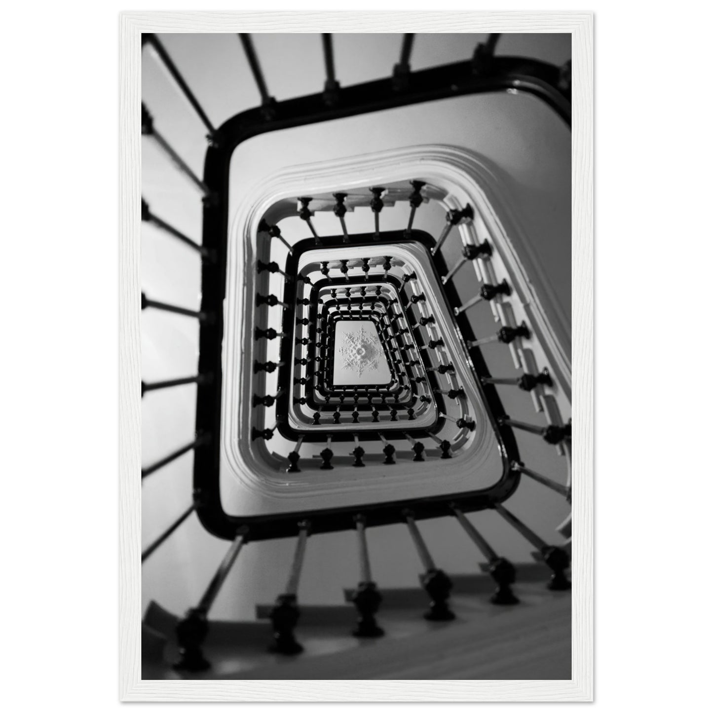 Stairs - Retro Art - Poster