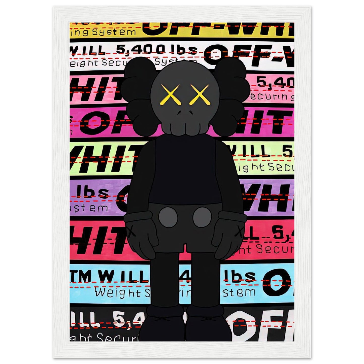 Off - White - Kaws - Poster