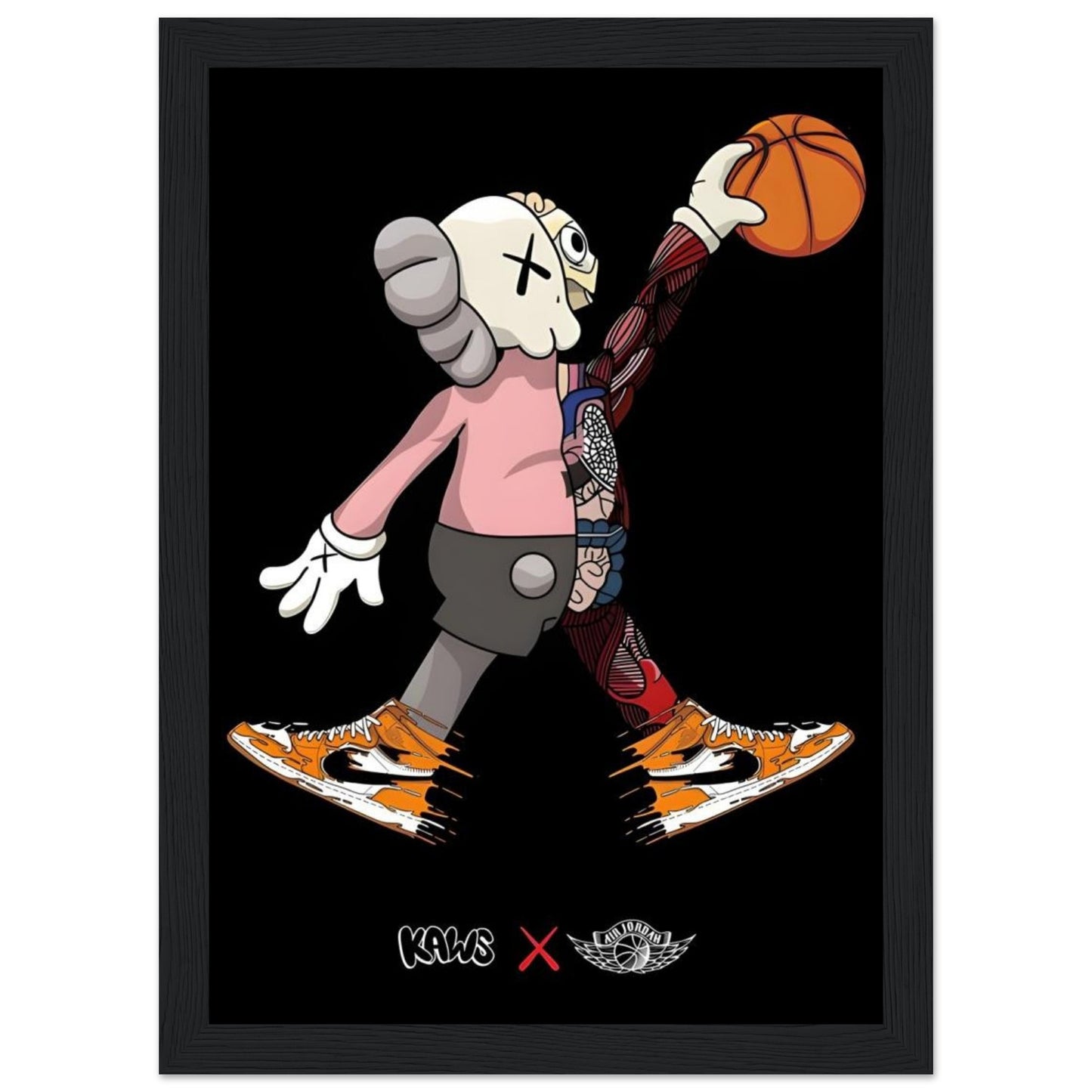 Air Jordan – Kaws – Poster