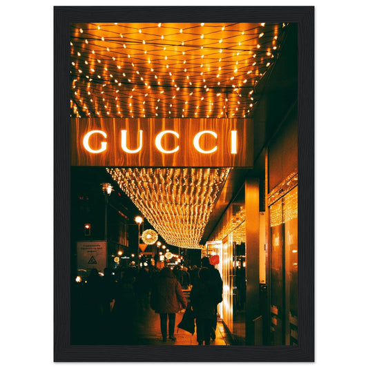 Gucci - Gold Street - Poster