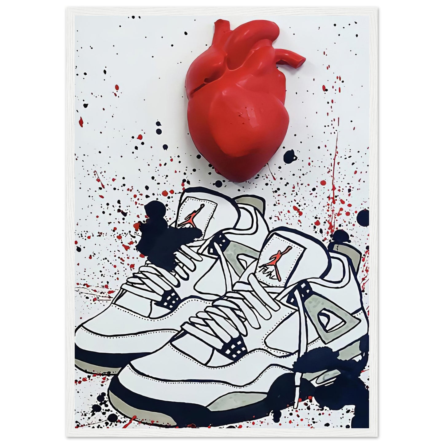 Love Jordans - Graffiti Art - Poster