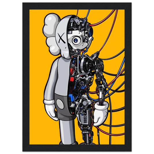 Robot - Kaws - Poster