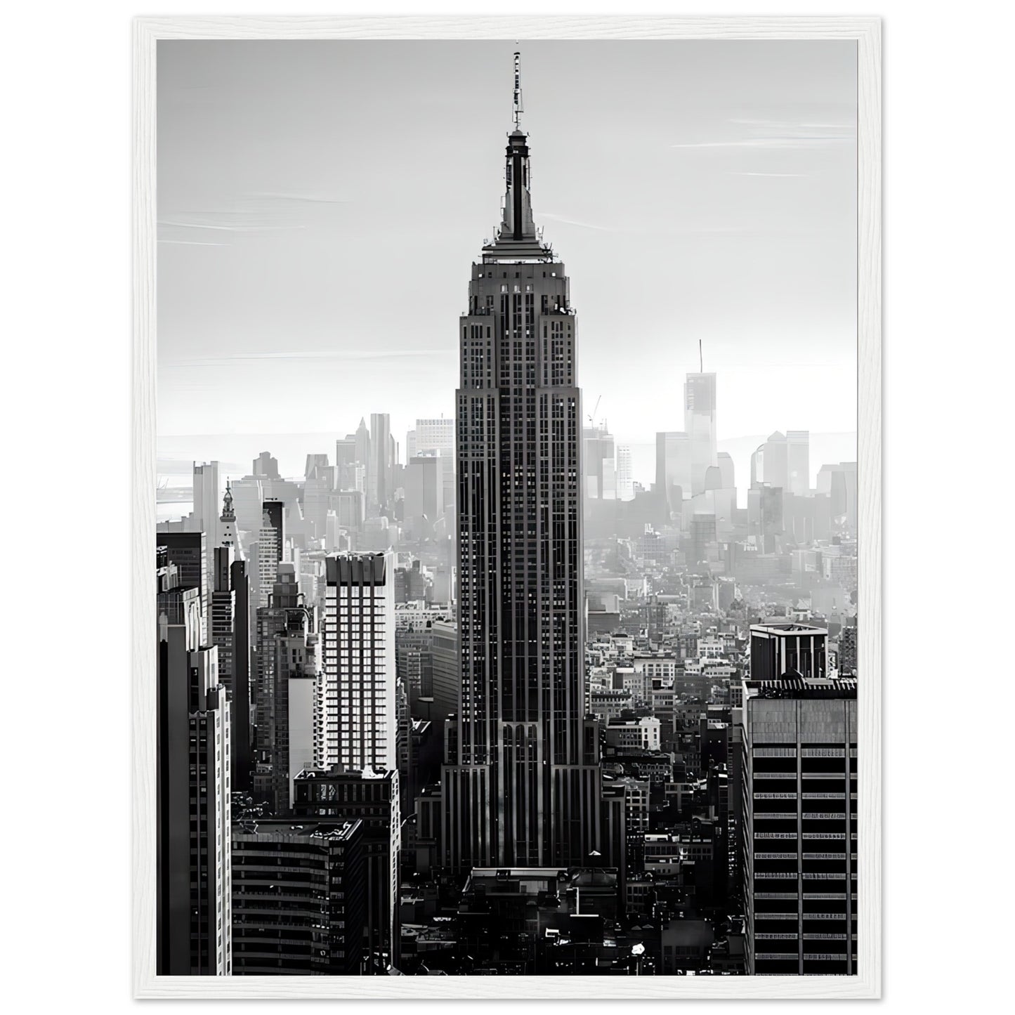 Empire State Building - Retro-Kunst - Poster 