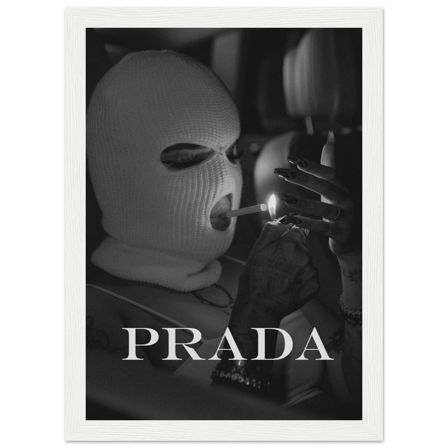 Prada - Masked Lady - Poster