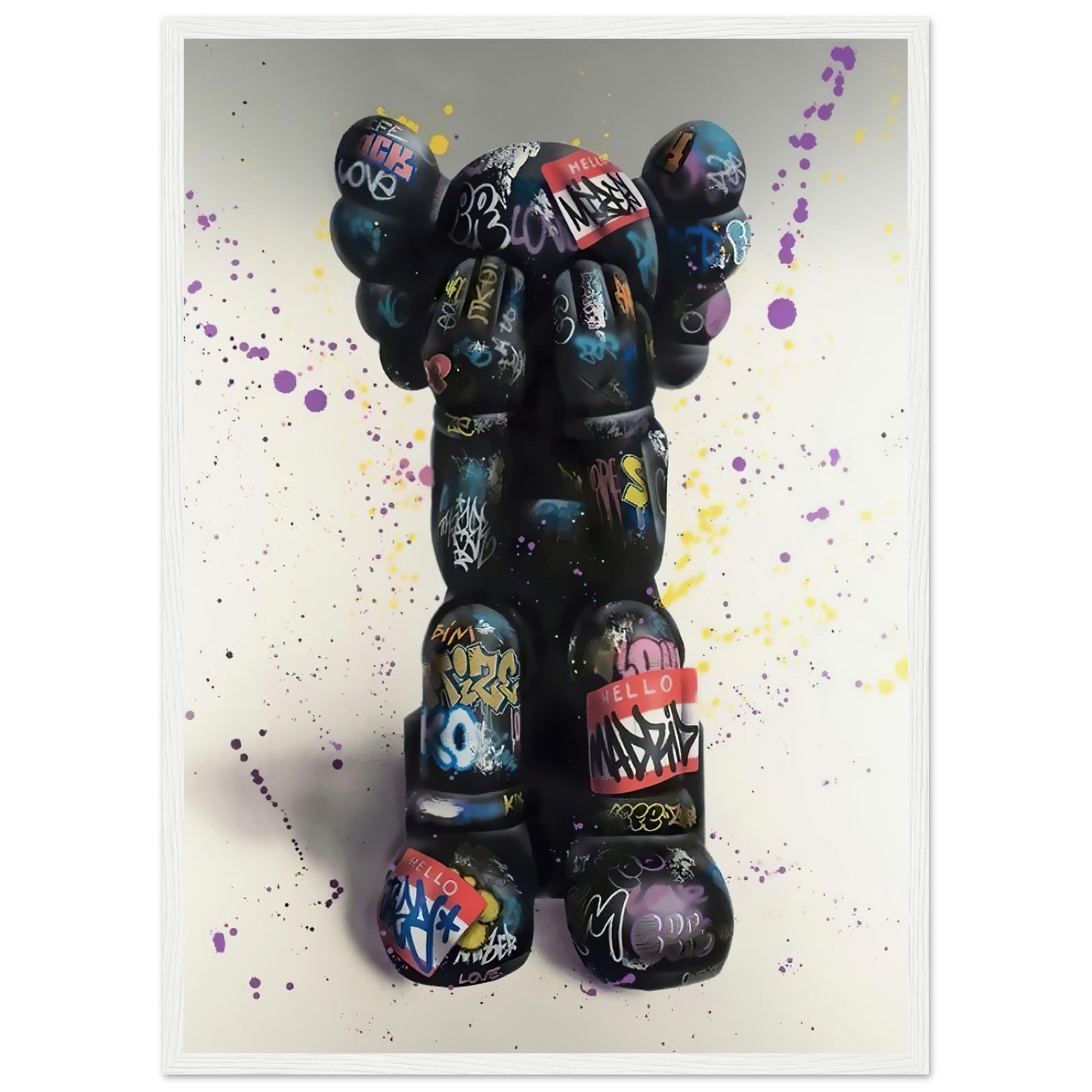 Graffiti - Kaws - Poster