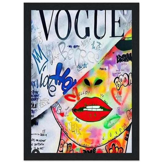 Vogue - Graffiti Art - Poster