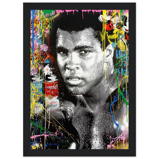 Muhammad Ali - Grafiti Art - Poster