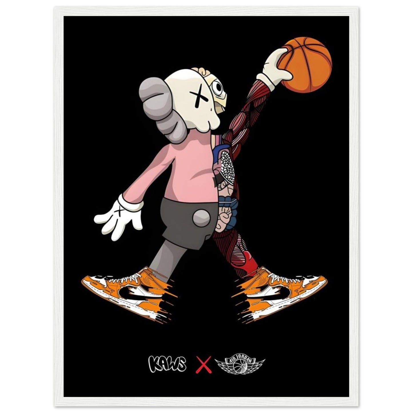 Air Jordan – Kaws – Poster