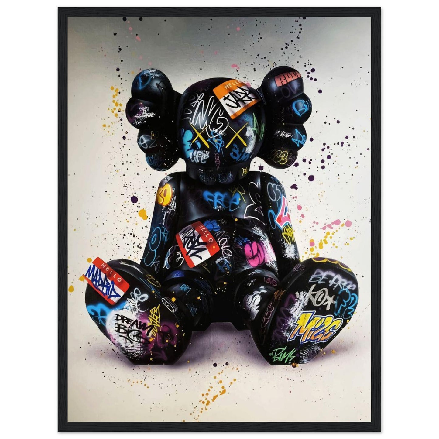 Graffiti - Kaws - Poster