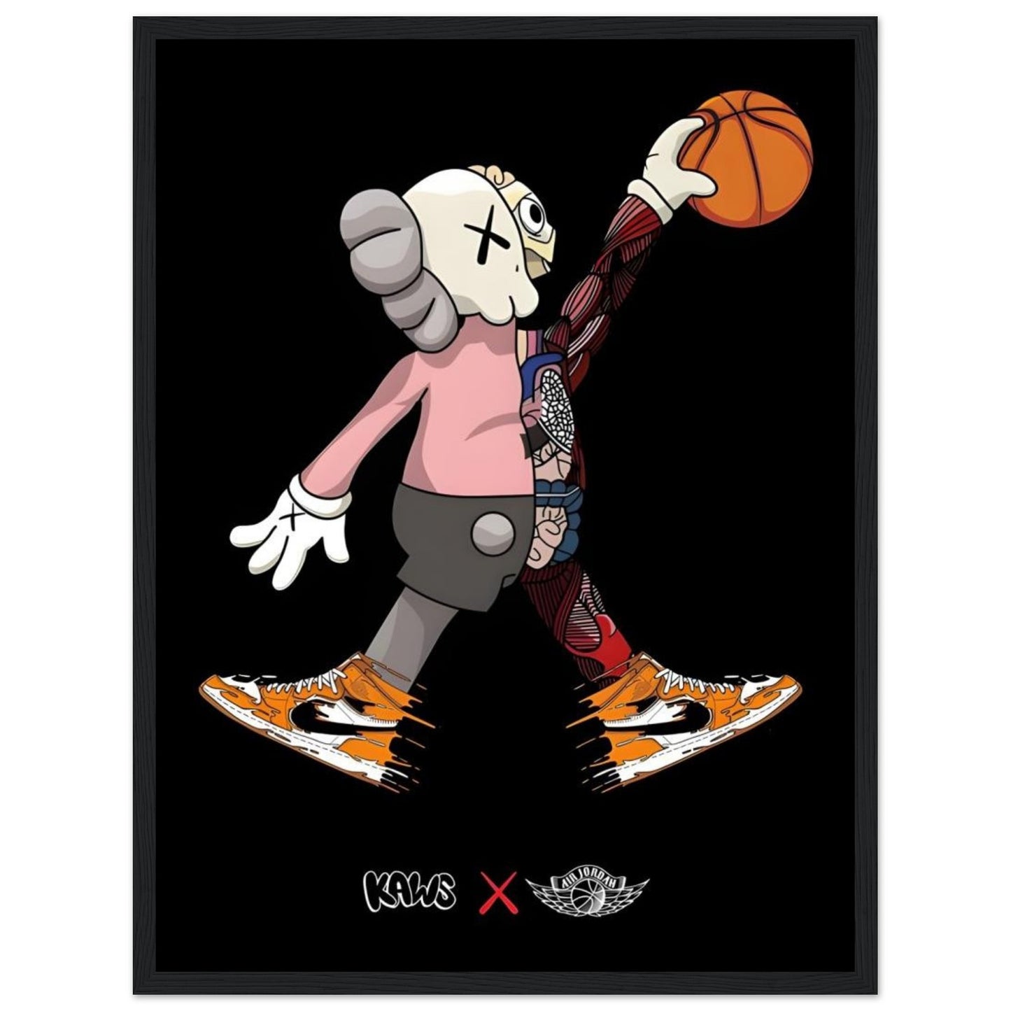 Air Jordan – Kaws – Poster