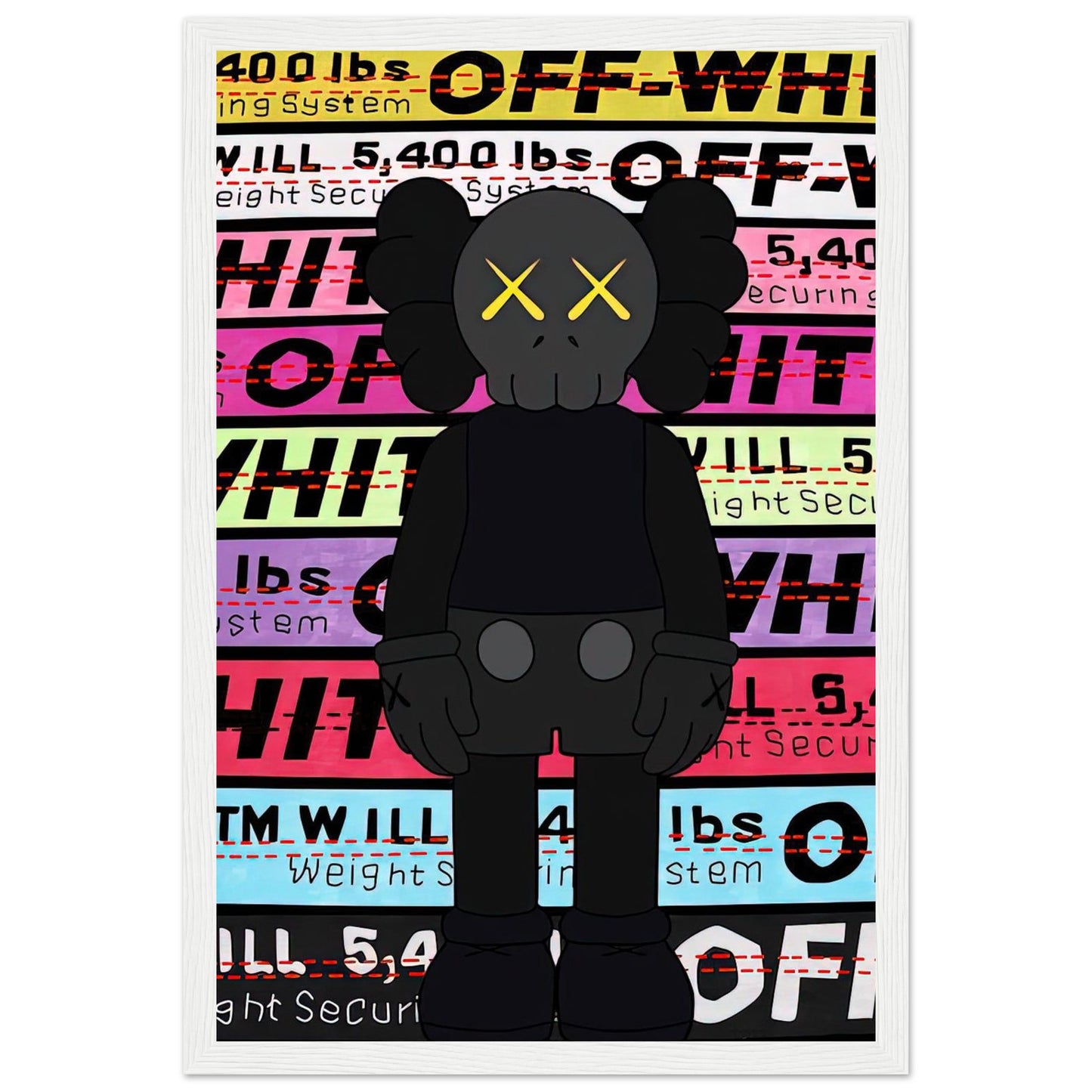 Off - White - Kaws - Poster