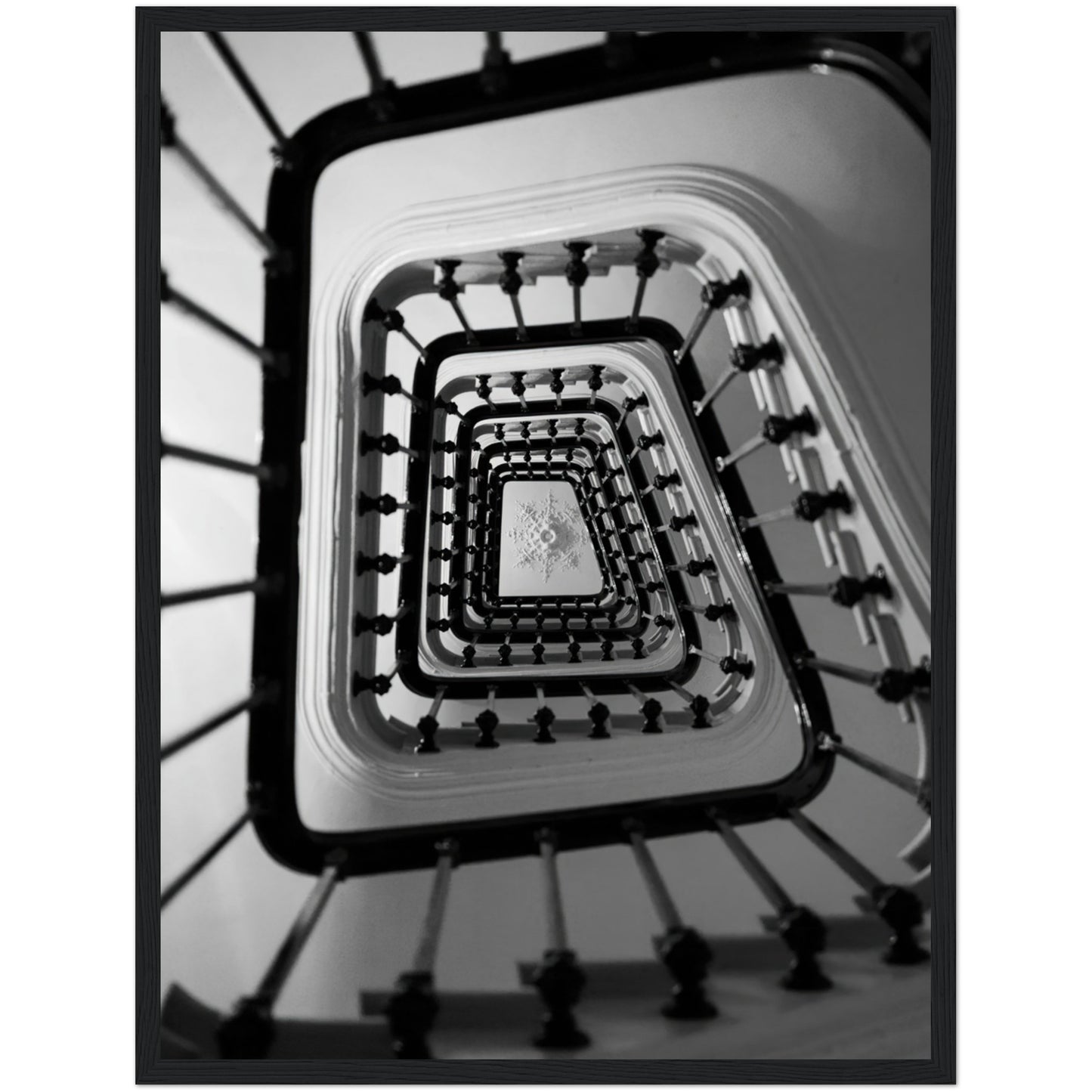 Stairs - Retro Art - Poster