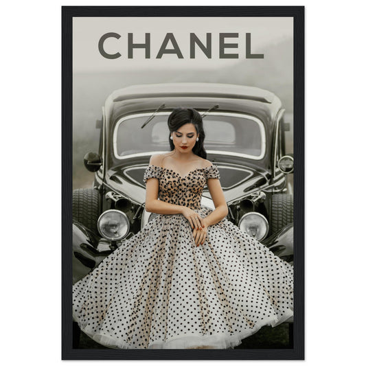 Chanel - Retro-Kunst - Poster