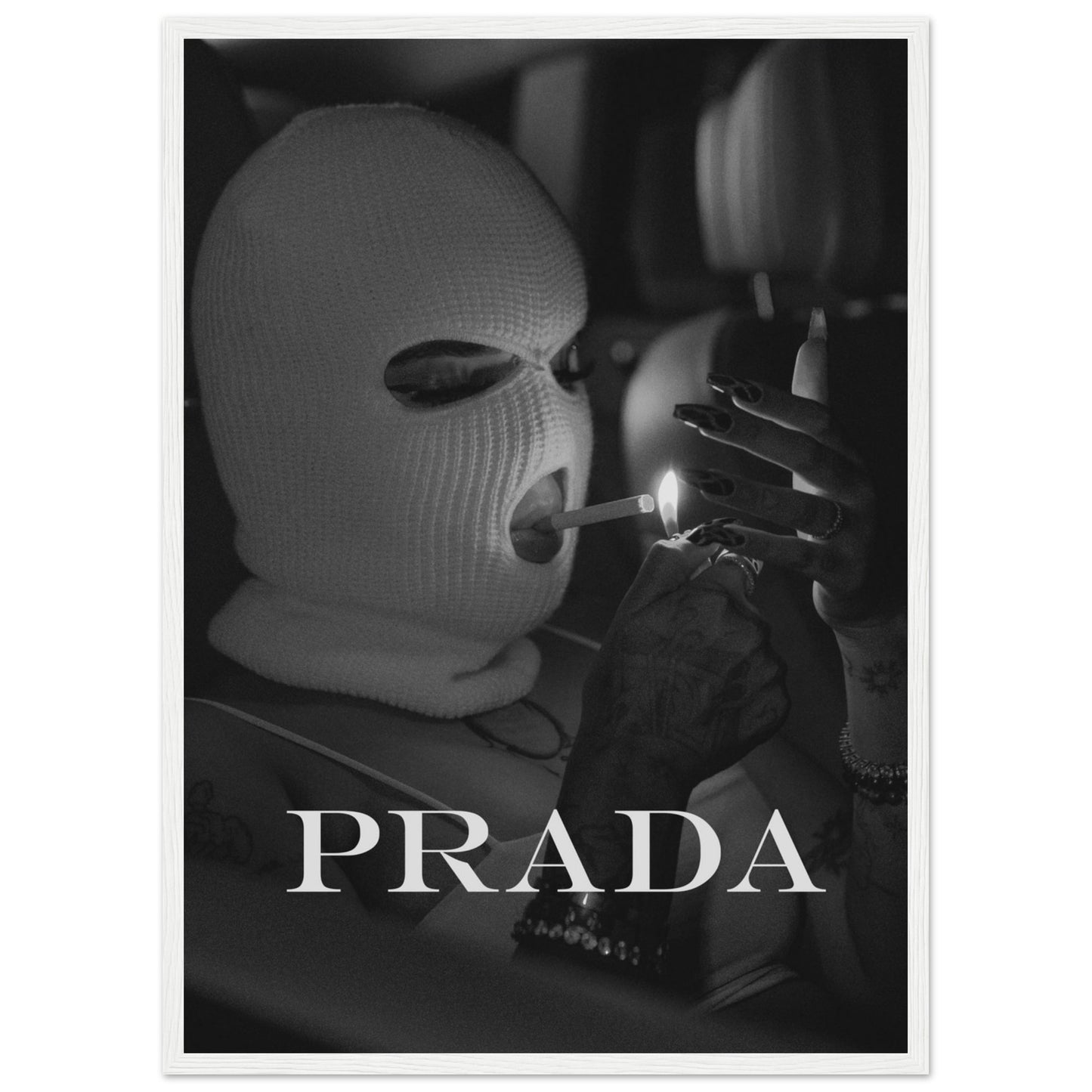 Prada - Masked Lady - Poster