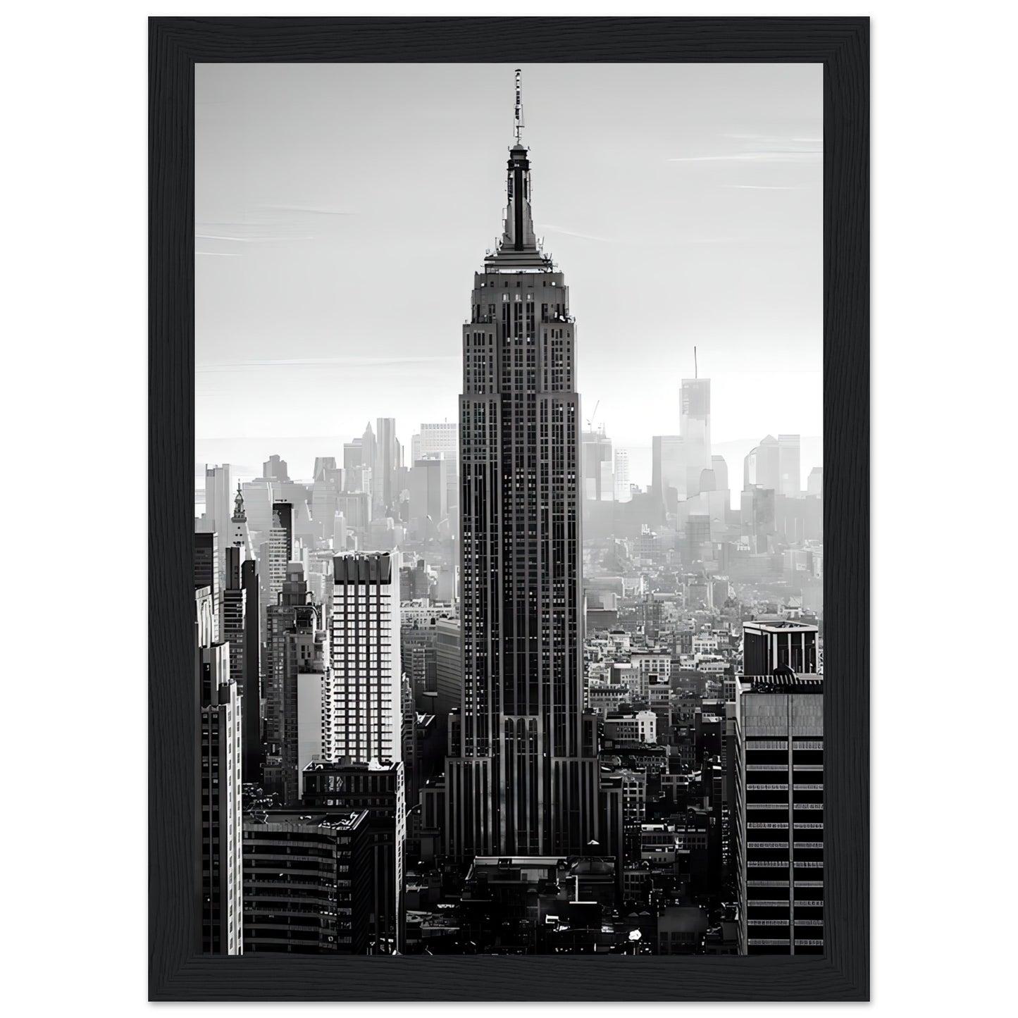 Empire State Building - Retro-Kunst - Poster 